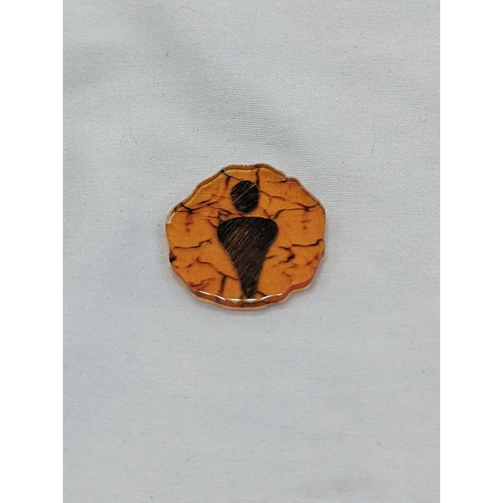 Lot Of (12) Spirit Island Acrylic Orange Player 1 Turn Reminder Tokens